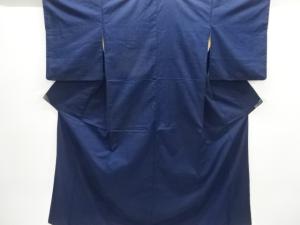 アンティーク　手織り紬着物